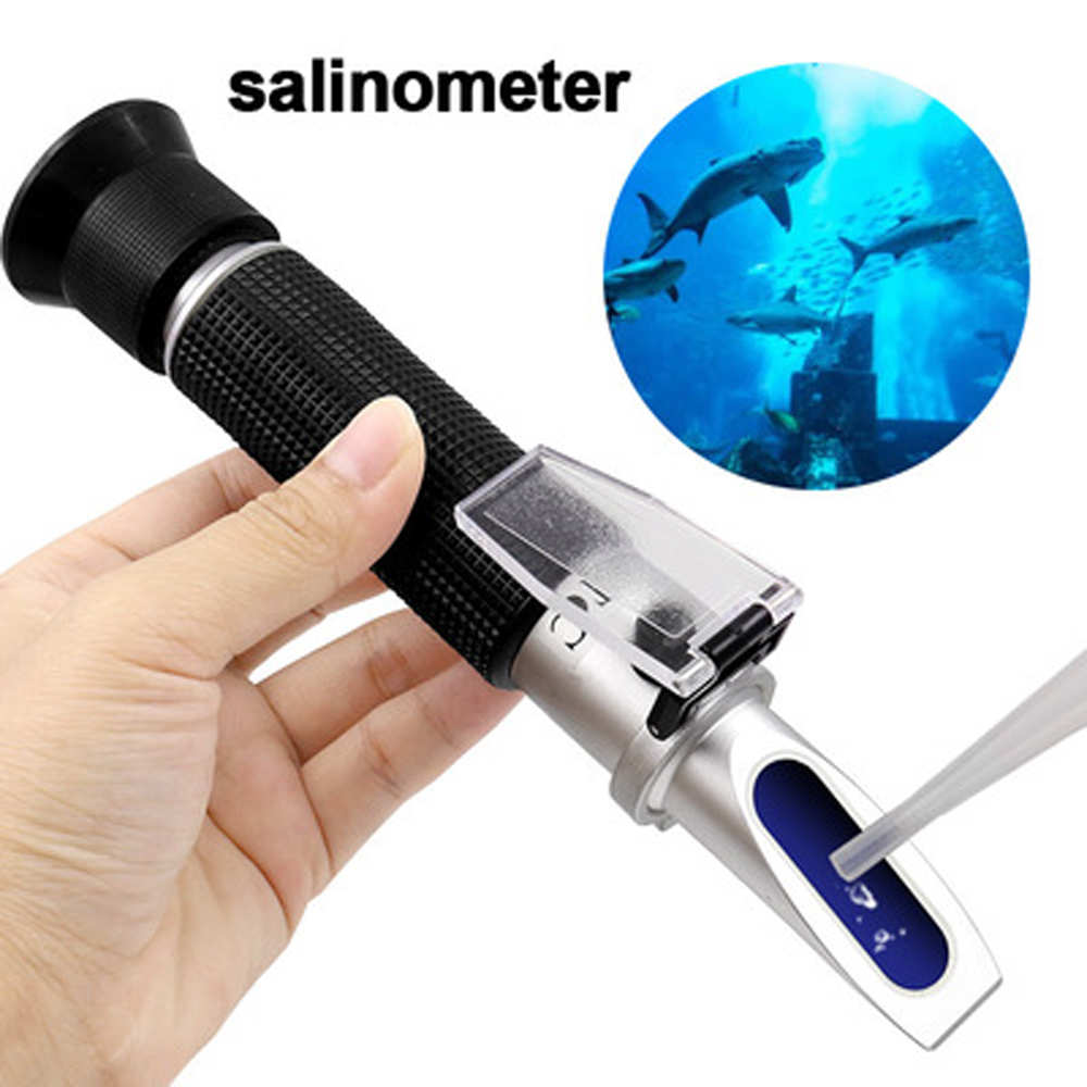 Marine Aquarium Temperature - Zoutgehalte-refractometer voor zeewater- en zeevisvisaquarium 0-100