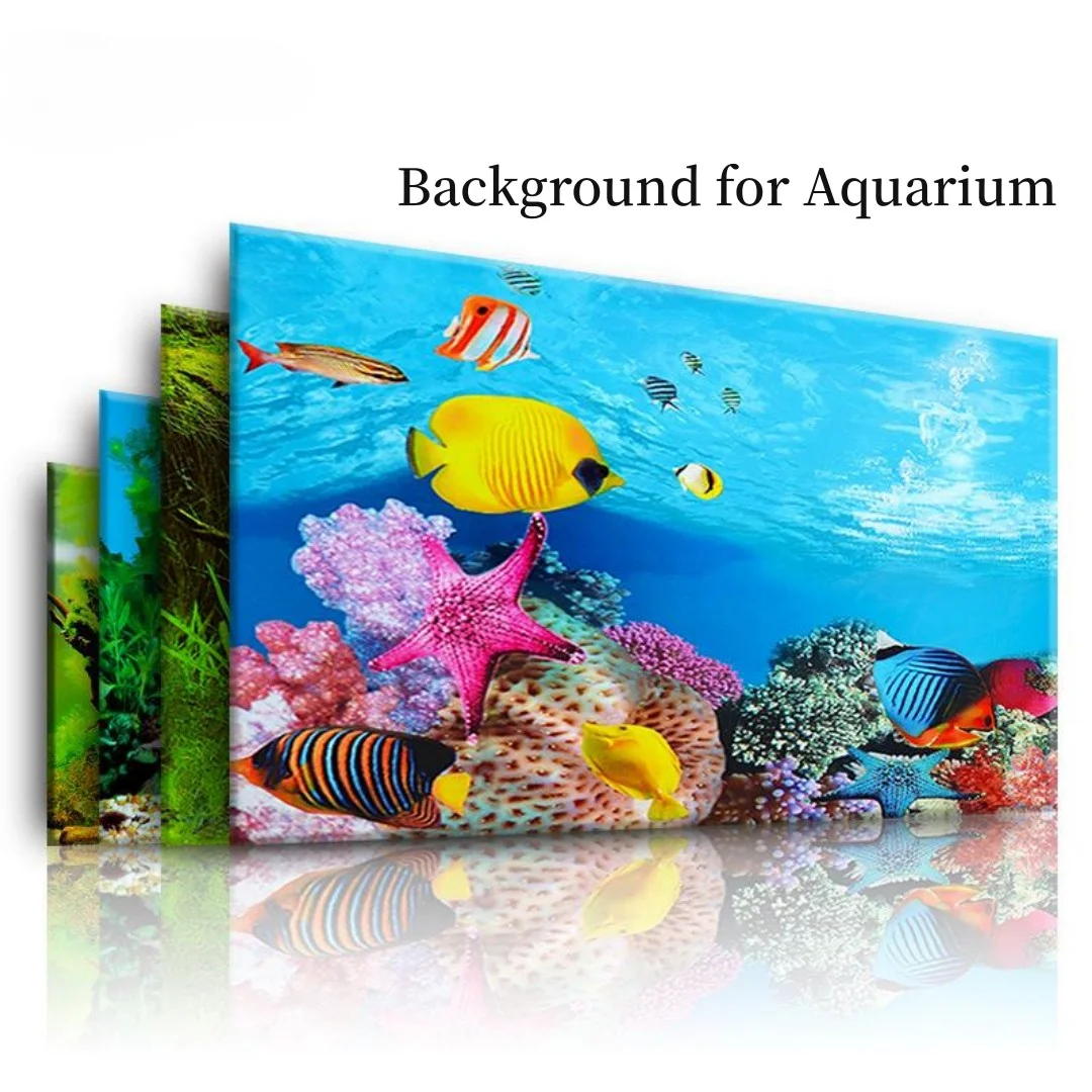 Marine Aquarium Hobby - Achtergrond Aquarium 3D Sticker Poster Decoratie