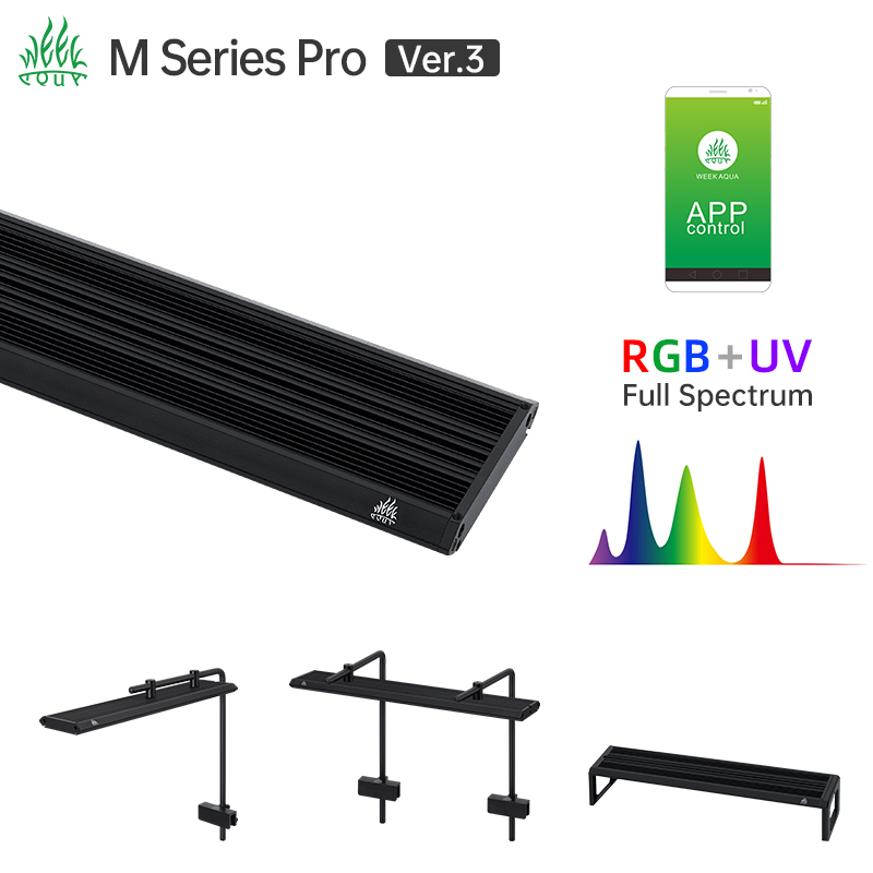 Marine Aquarium Uv Light - Week Aqua M Serie RGB UV