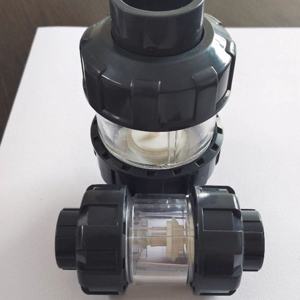 Marine Aquarium Overflow - UPVC Aquarium Terugslagkleppen Anti-sifon Niet-terugslagklep Visbak