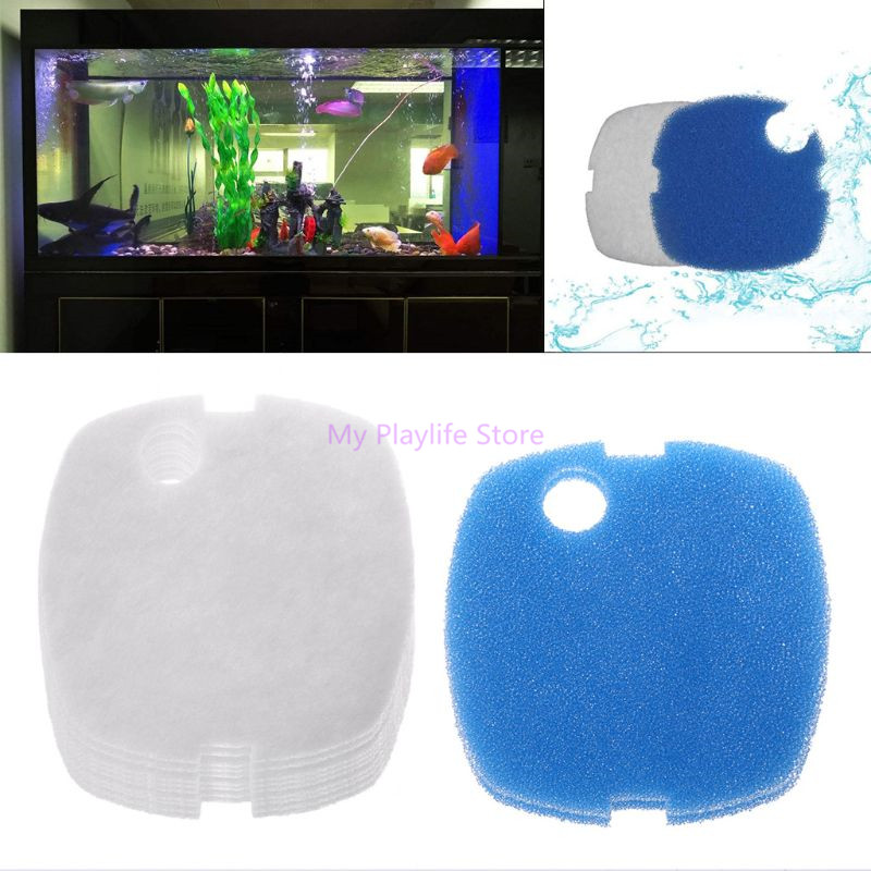 Marine Aquarium Uv Light - 10 Stuks Aquarium Filter Pads Spons