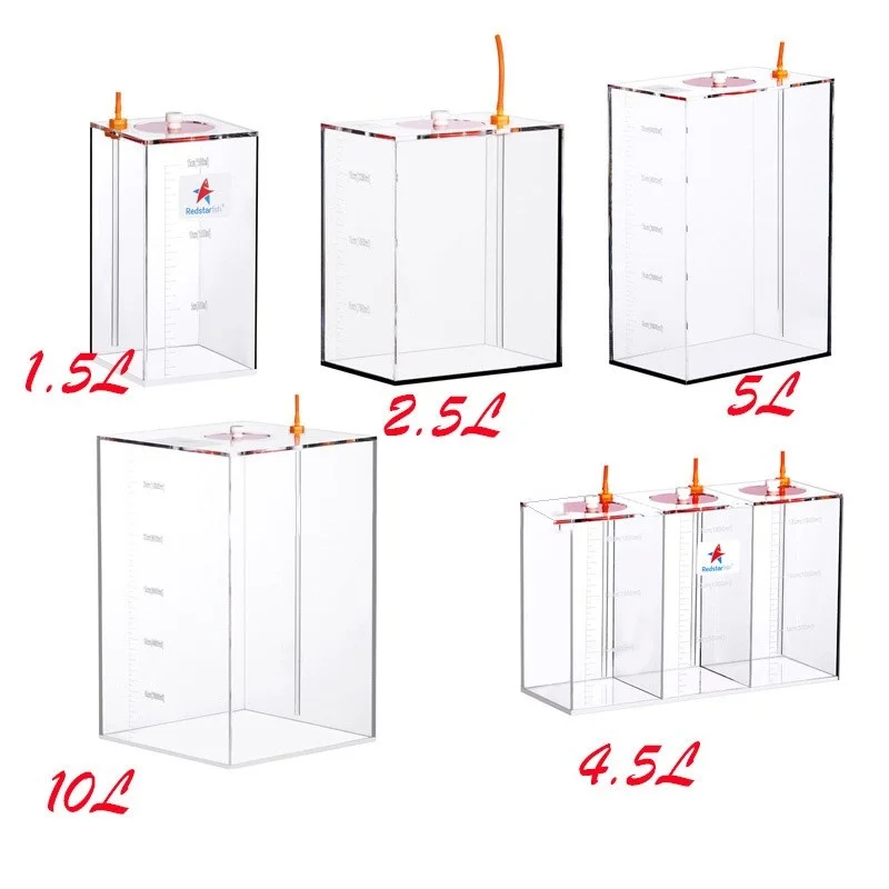 Rode Zeester 1.5L/2.5L/4.5L/5L - Marine Aquarium Overflow recensie en prijs