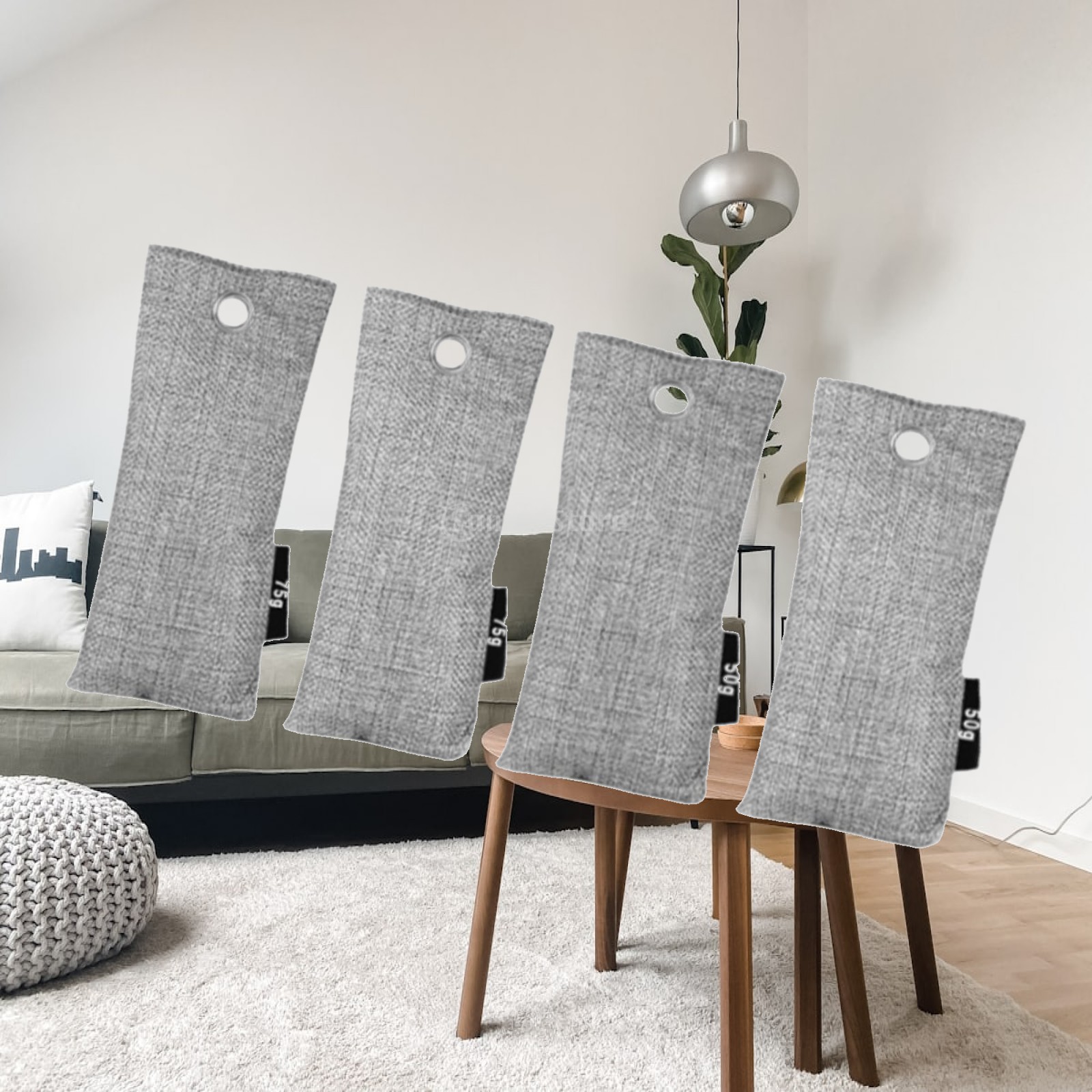 4-delige set schoendeodorant,  - Activated Carbon Bag recensie en prijs