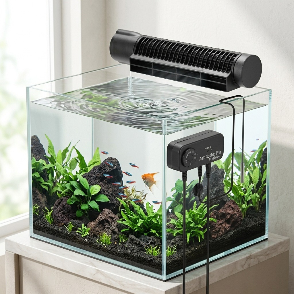3w/4w aquariumkoelventilator A - Marine Aquarium Temperature recensie en prijs