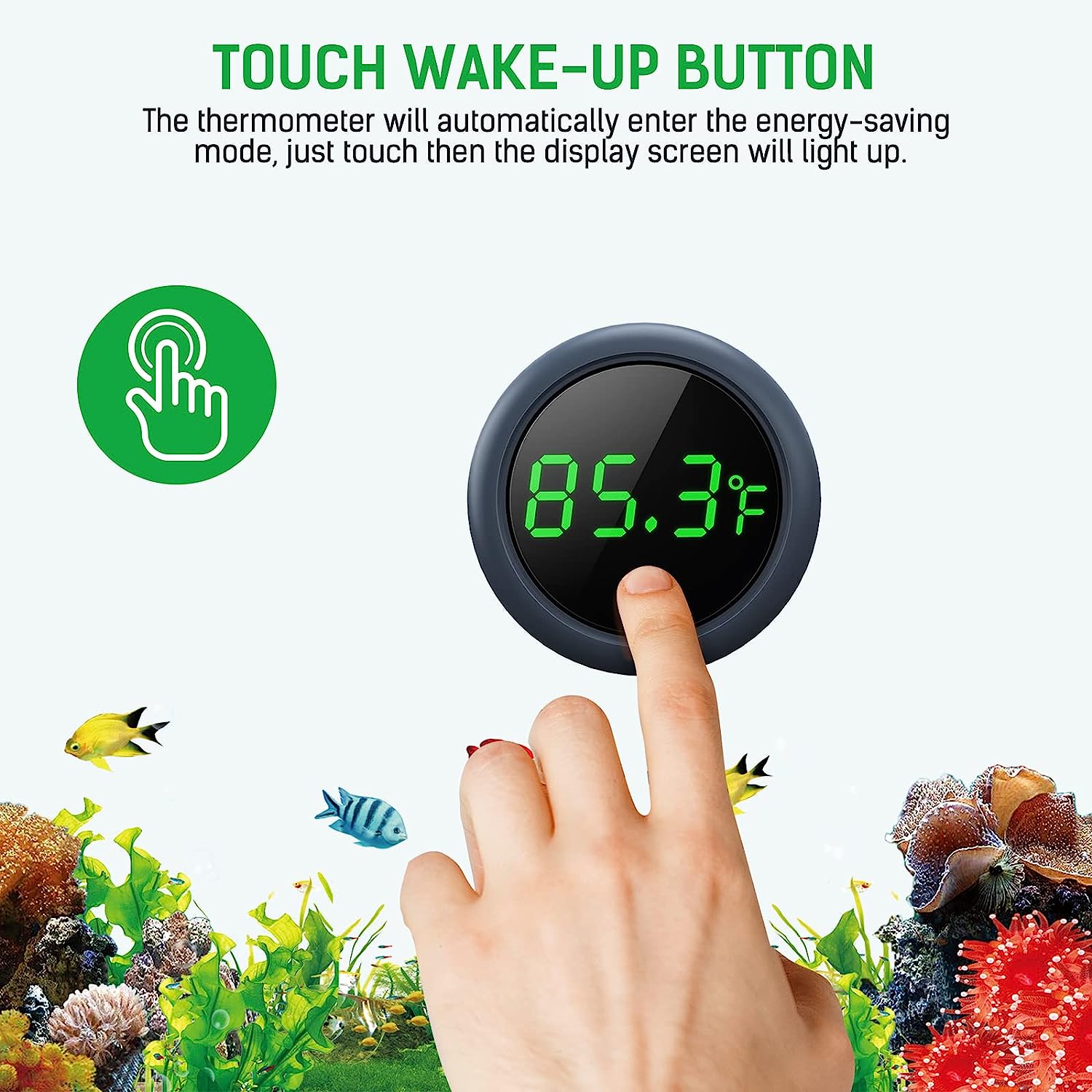LED digitale aquariumthermomet - Marine Aquarium Temperature recensie en prijs