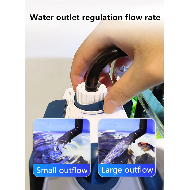 SUNSUN nieuwe aquarium filter  - Marine Aquarium Overflow recensie en prijs